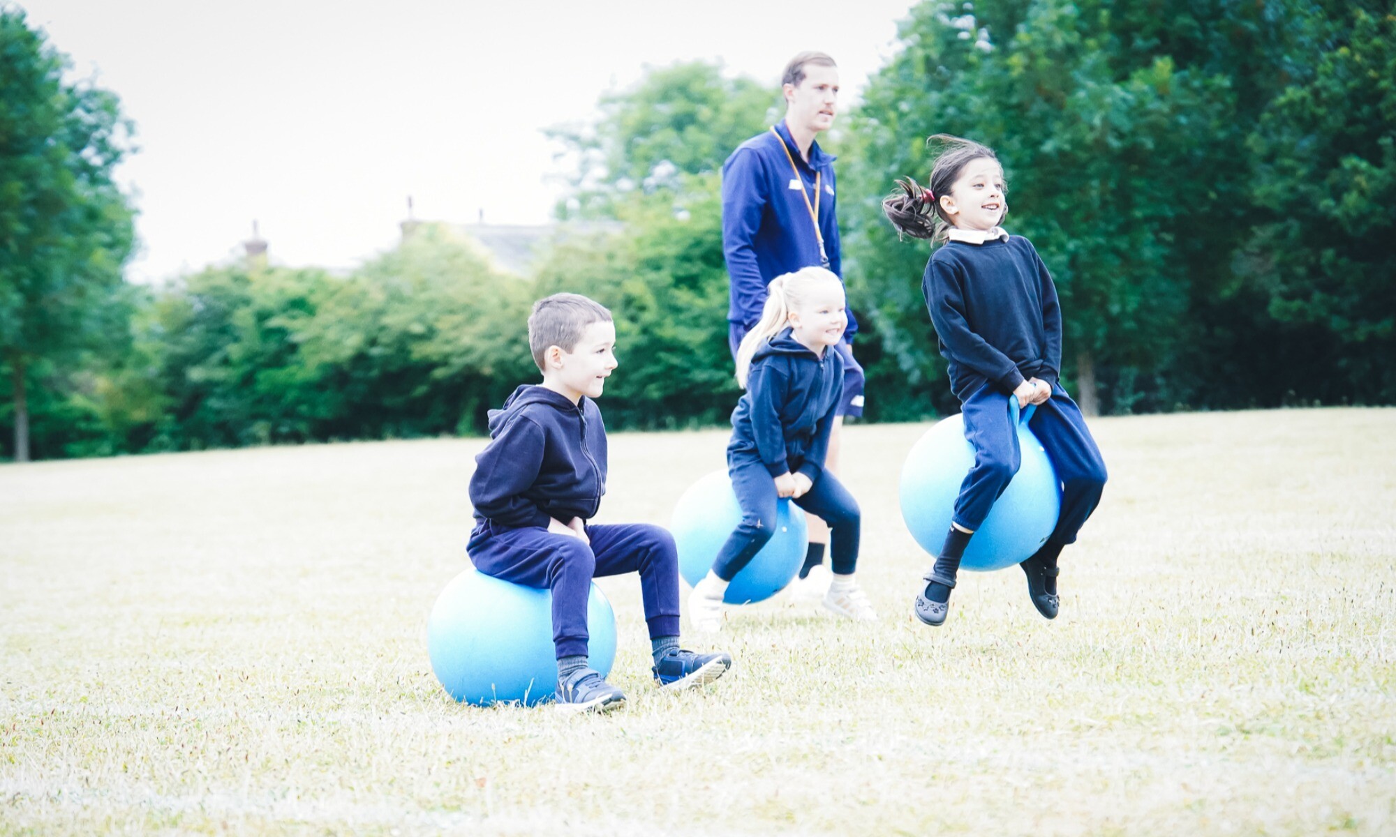 Elstow Student doing sports